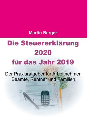 cover image of Die Steuererklärung 2020 für das Jahr 2019